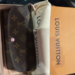 Louis Vuitton Brown Wallet with Iconic Monogram Design
